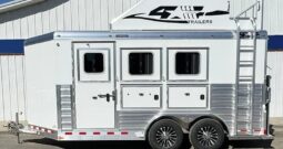 2025 4 Star 3-Horse Bumper Pull Trailer