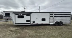 2024 Bison Stock Combo LQ811 Gooseneck Trailer