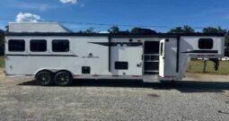 2025 Bison Silverado 8311B 3-Horse Trailer